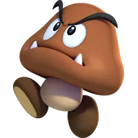 Goomba at the briefing level